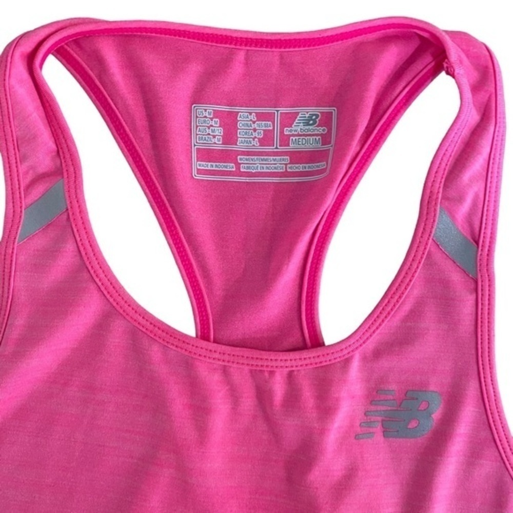 New Balance Racerback Reflective Top - Picture 2 of 7